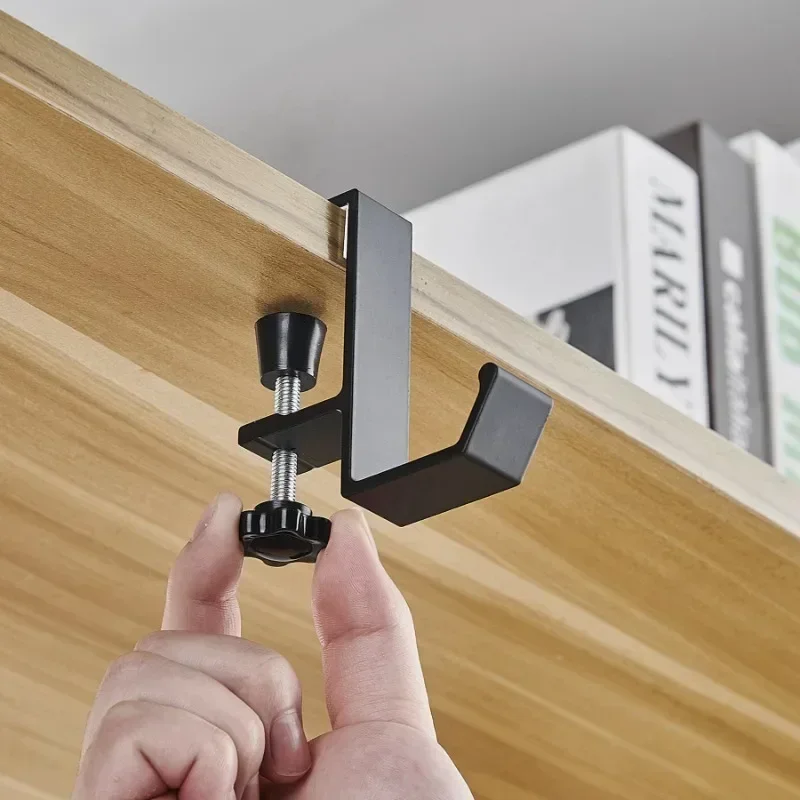 Adjustable Desk-Edge Headphone Hook 2-Pack