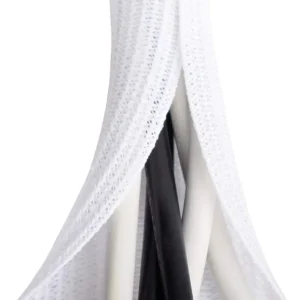 White Cable Organizer Sleeve 16 ft