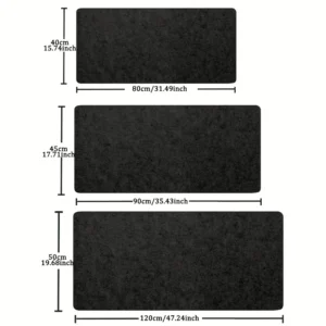 Large Felt Desk Mat 35 x 18 in