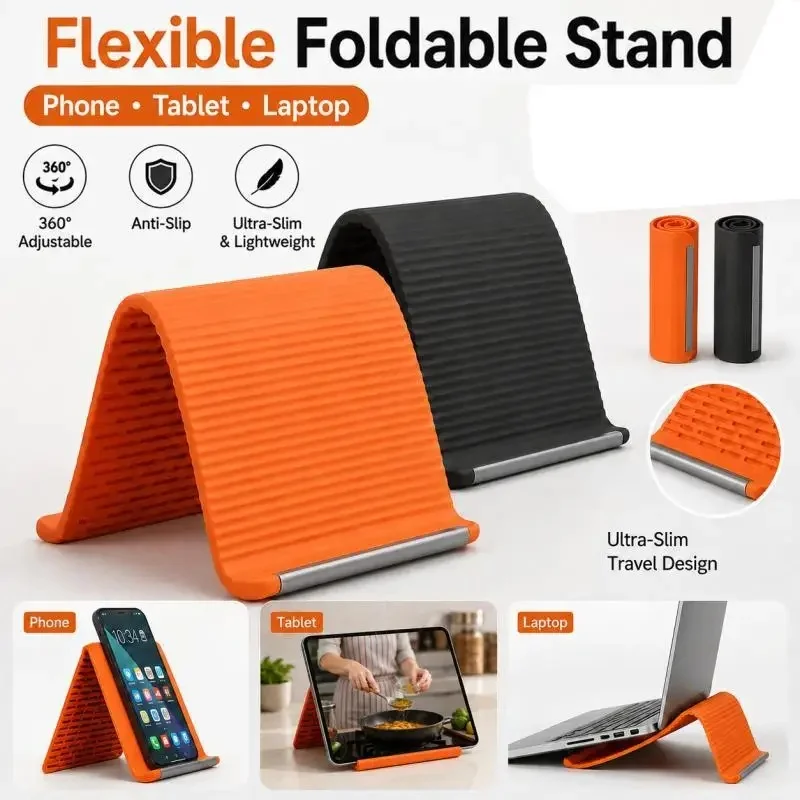 Portable Foldable Multi-Device Stand