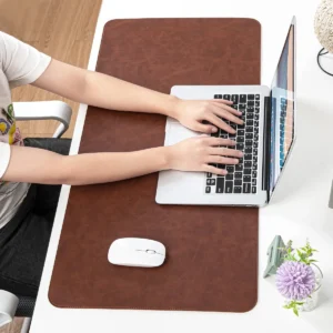 Large PU Desk Mat 20 x 39 in