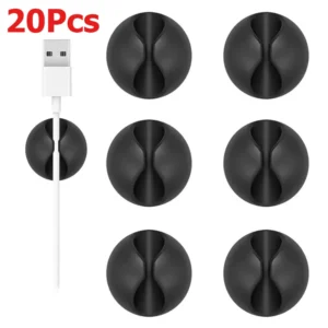 Cable Multipack: Silicone Clips and Ties