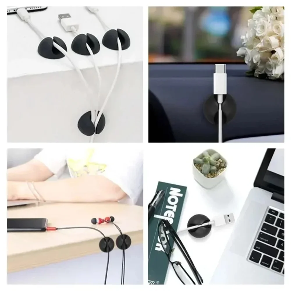 Cable Multipack: Silicone Clips and Ties