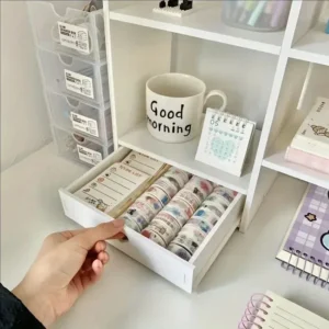 Double-Layer Desktop Organizer Rack